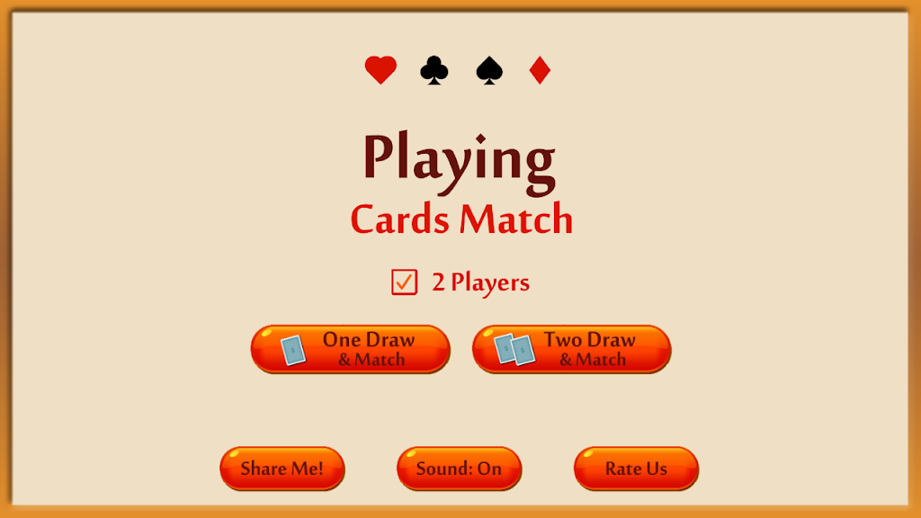 Playing Cards Matching Game - Memory booster game स्क्रीनशॉट 0