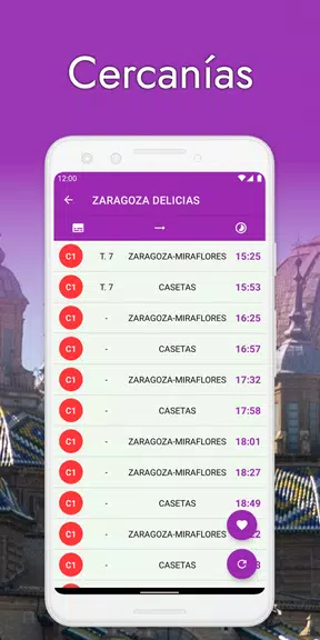 Zaragoza Bus Tranvía Cercanías 스크린샷 3