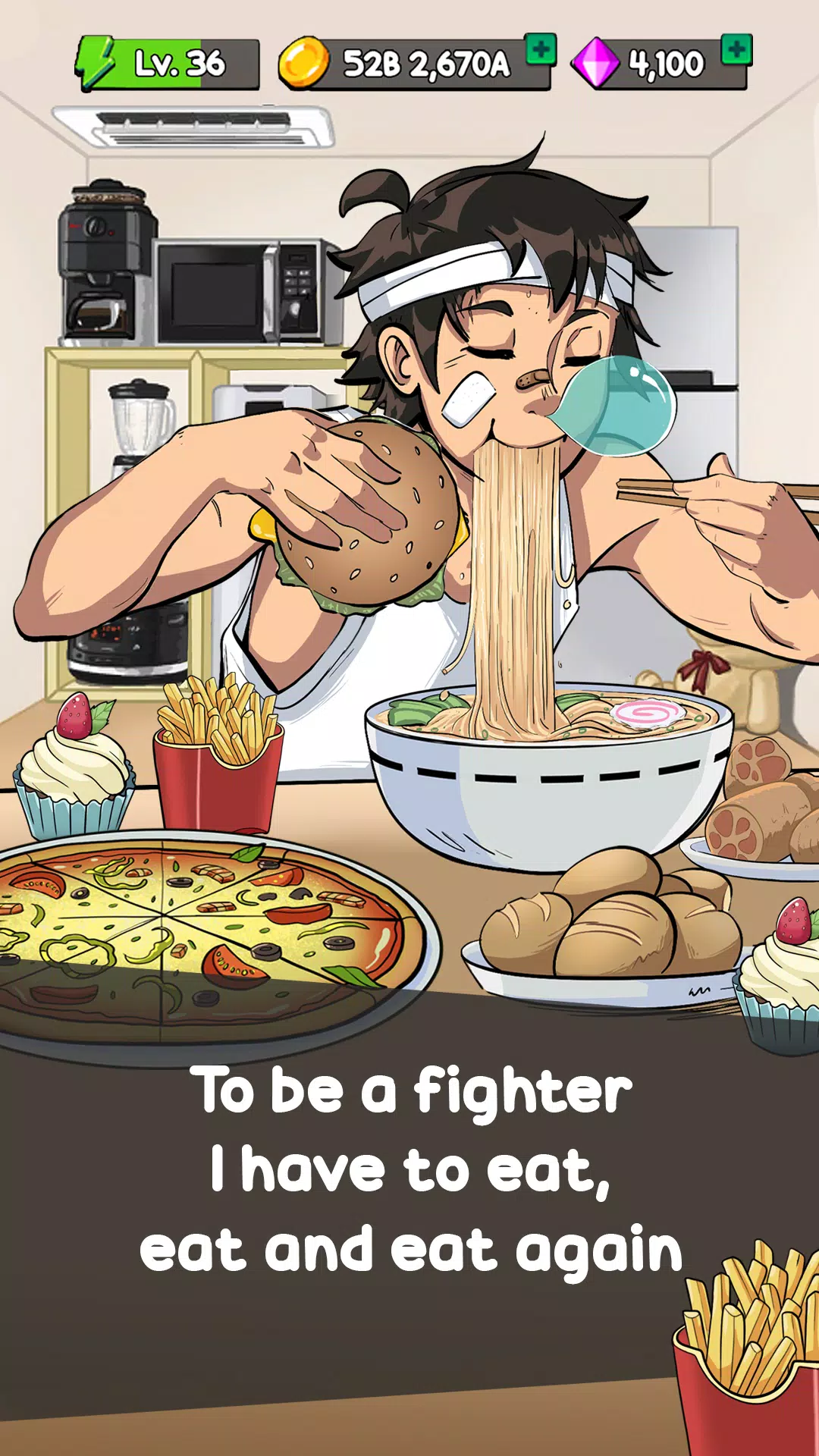 Food Fighter Captura de tela 0