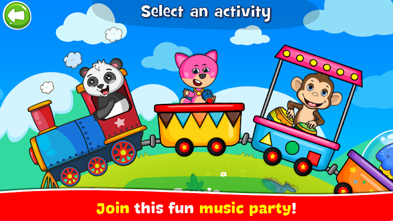 Musical Game for Kids Ekran Görüntüsü 0