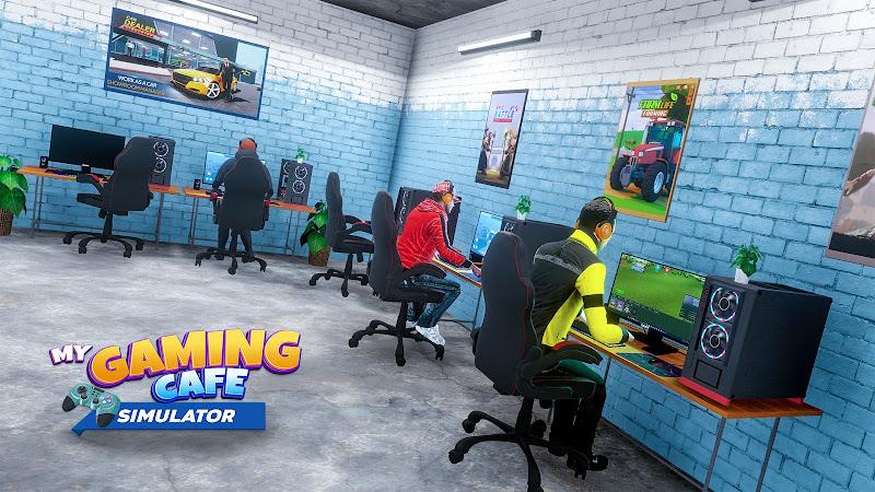 My Gaming Cafe Simulator Ảnh chụp màn hình 0