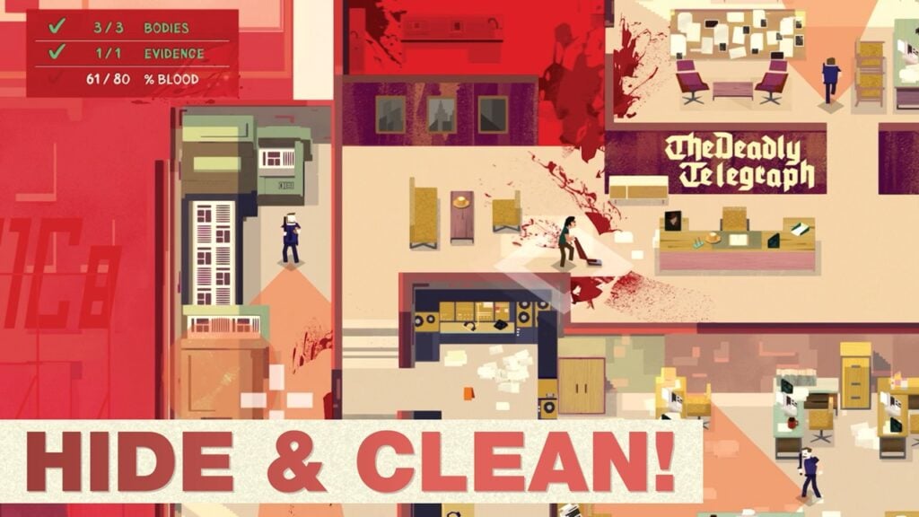 Il gioco Stealth-Action Serial Cleaner è disponibile per la pre-registrazione su dispositivi mobili