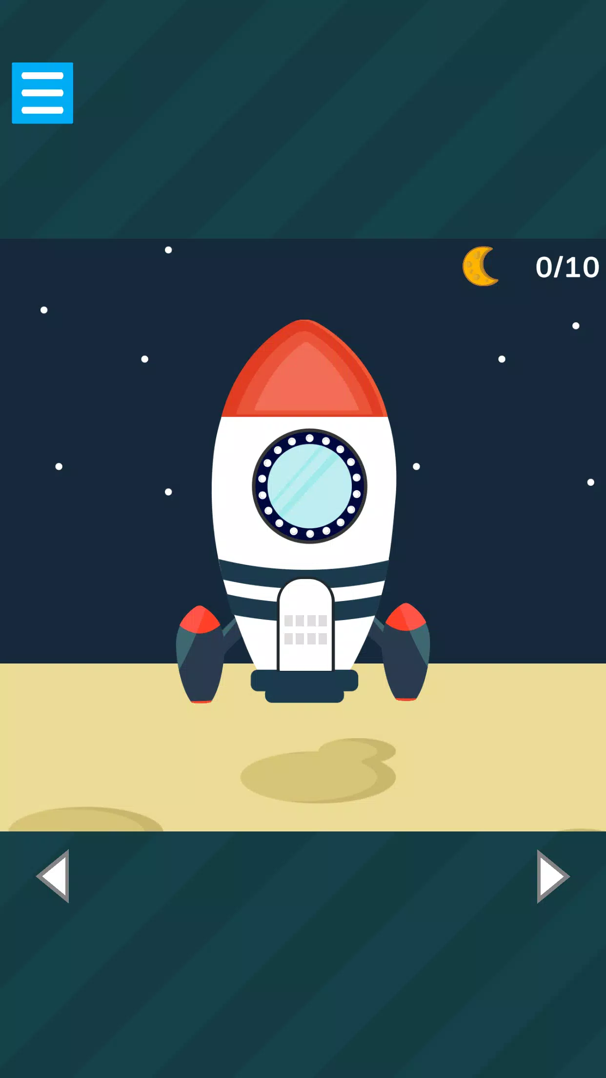 2D Escape Game - Moon Trip Screenshot 1