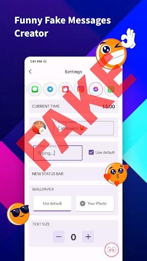 iFake ดาวน์โหลด mod apk