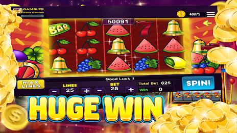 Super Casino Slot Machine Game 螢幕截圖 1