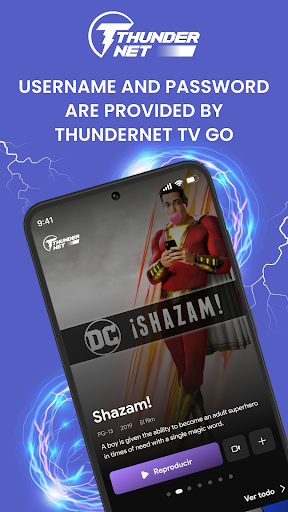 Thundernet TV GO ဖန်သားပြင်ဓာတ်ပုံ 0