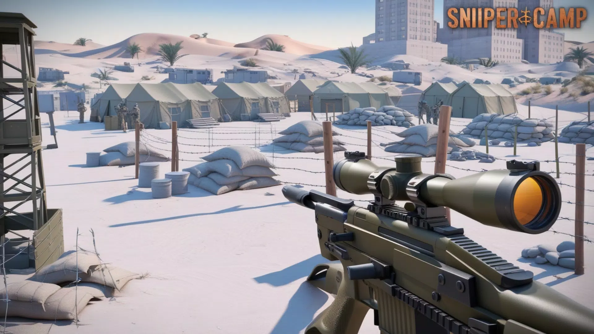 Sniper X : Desert Hunt FPS 3D Captura de tela 2