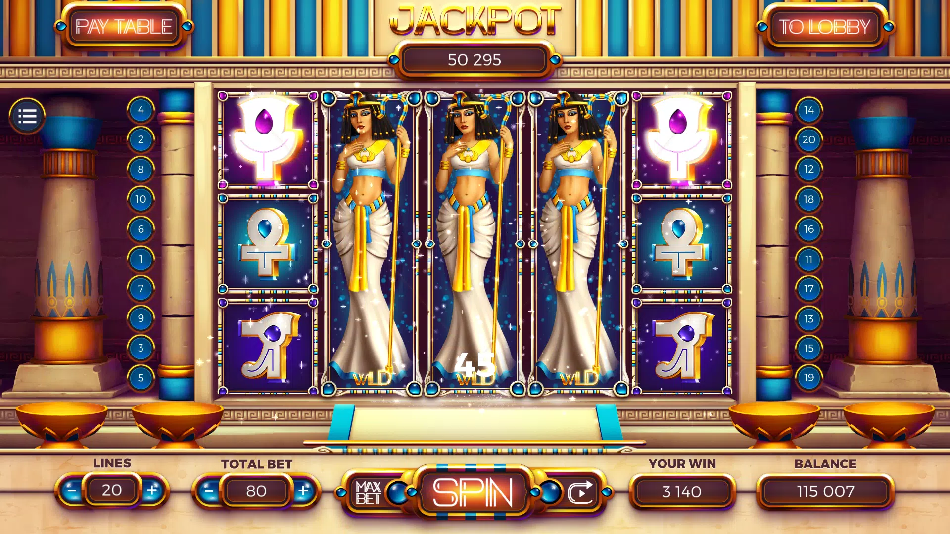 Gold Voyage Slots casino games Capture d'écran 2