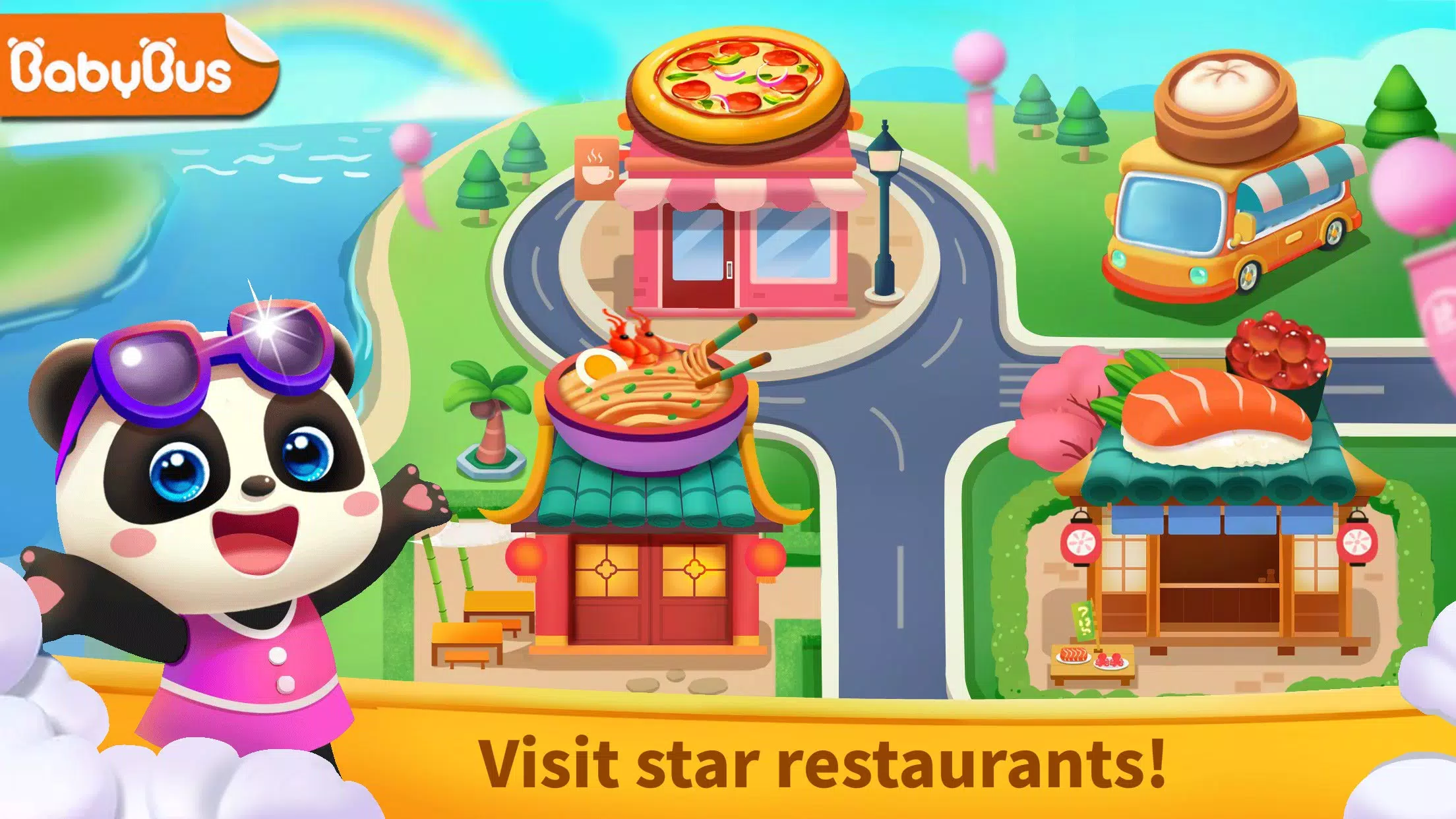 Little Panda: Star-Restaurants Screenshot 0