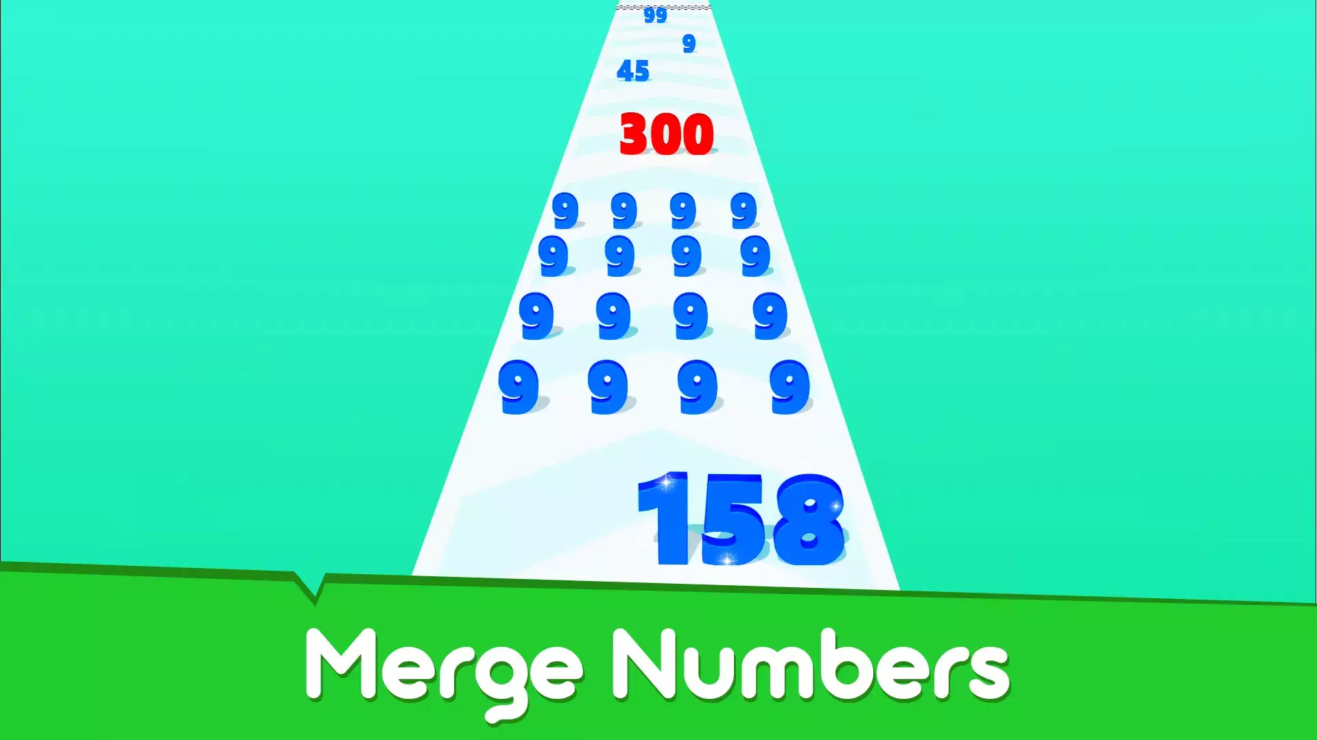 Run & Merge Numbers Game Ảnh chụp màn hình 0