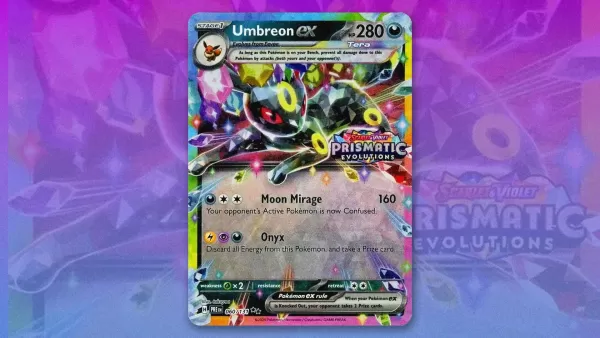 Umbreon EX -060/131（Prismatic Evolutions邮票）