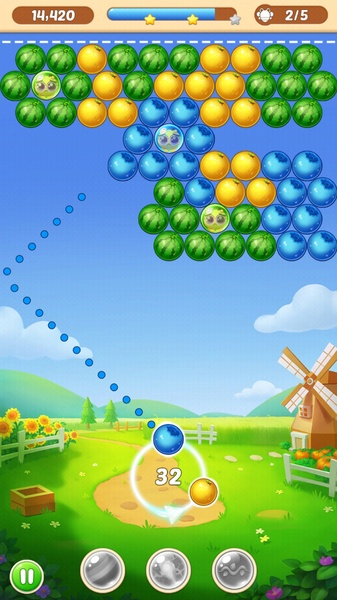 Bubble Shooter Splash Schermafbeelding 1