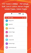PDF Tools – PDF Utilities 螢幕截圖 1