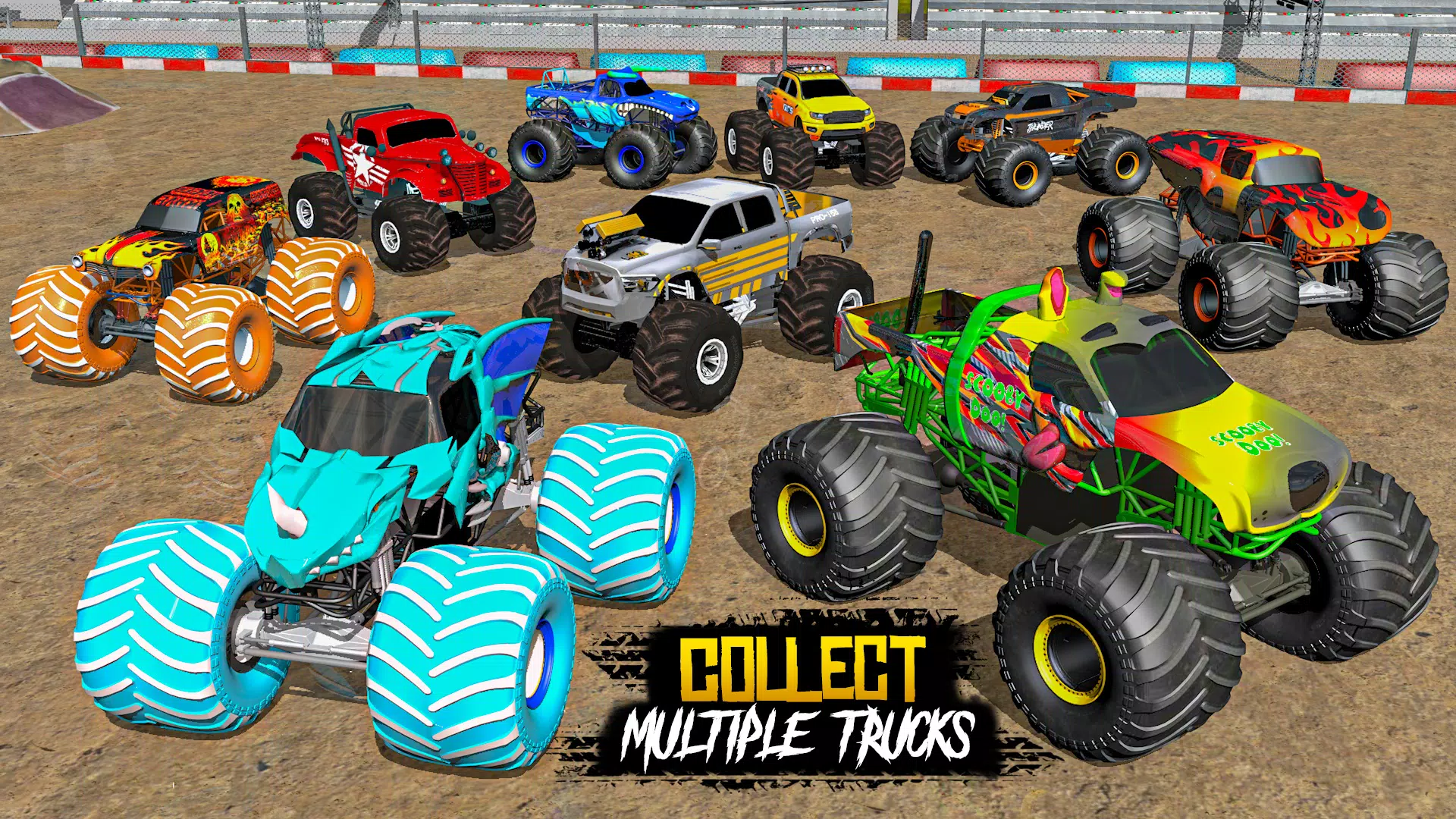 Monster Truck 4x4 Racing Games 螢幕截圖 1