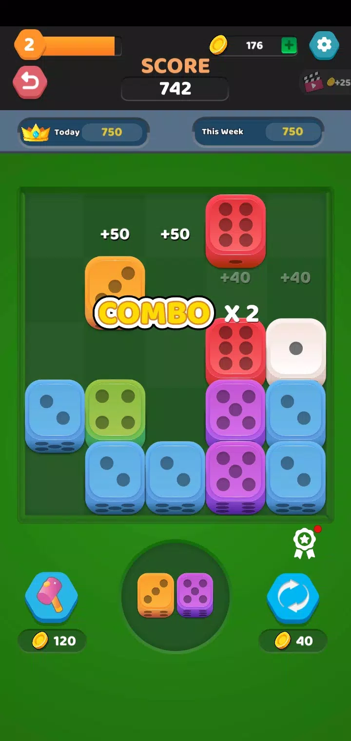 Merge Puzzle Games: Number Up Screenshot 2