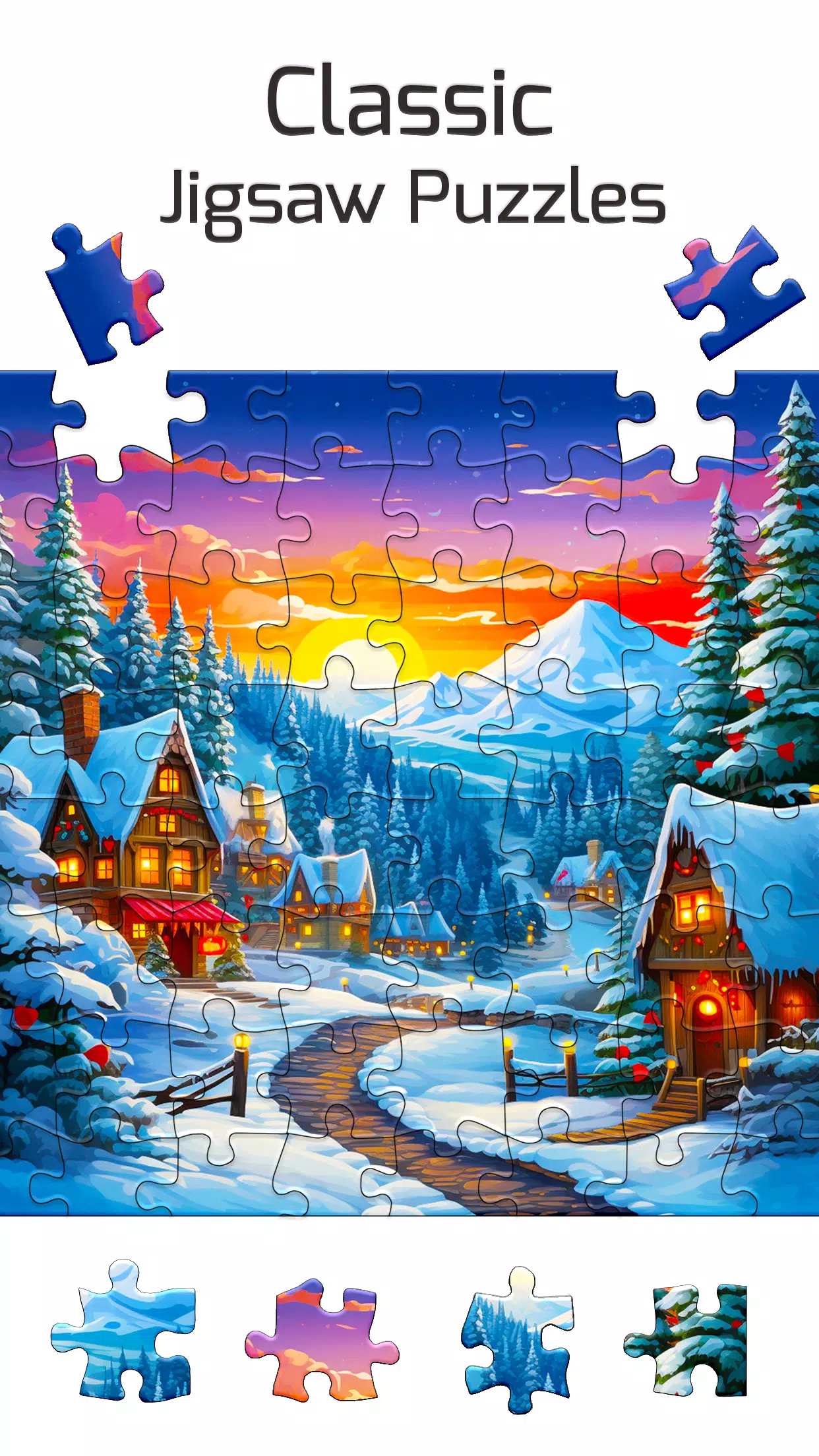 Christmas Jigsaw Puzzles स्क्रीनशॉट 1