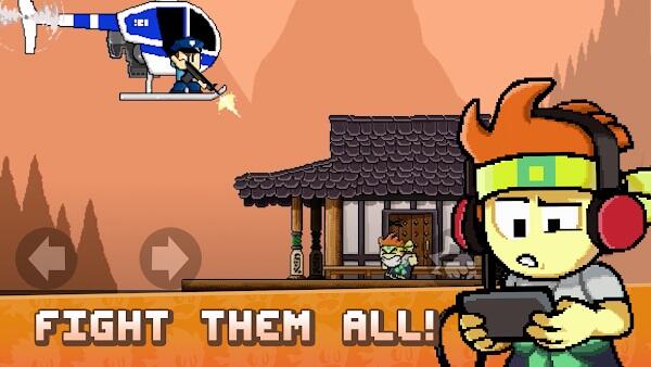 Dan the Man: Action Platformer स्क्रीनशॉट 0