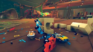 Blocky Toy Car Crash Online应用截图第1张