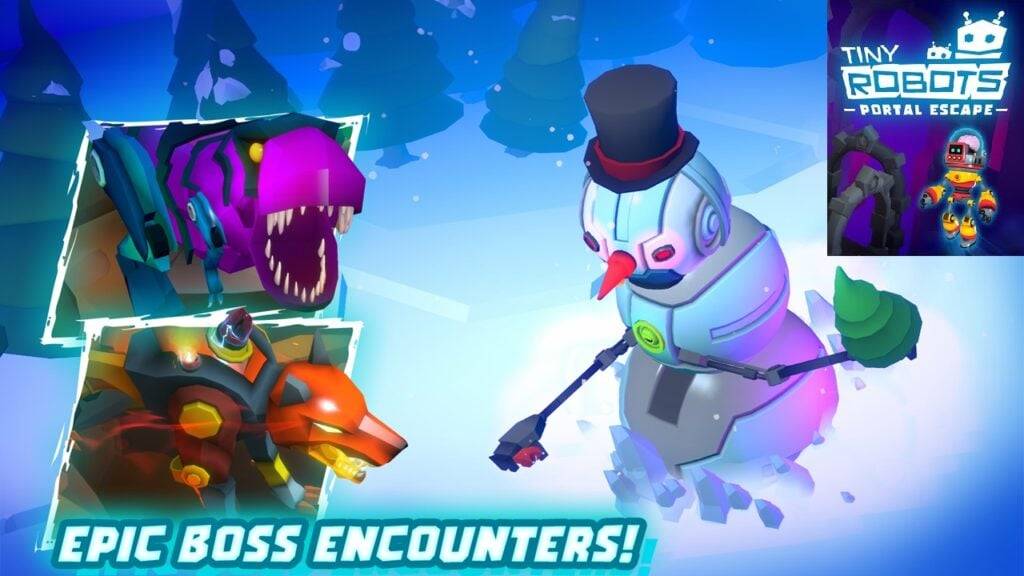 Ang Tiny Robots Portal Escape 3D Magagamit na ngayon sa Android