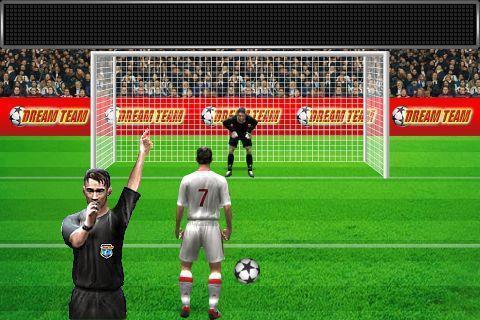 Football penalty. Shots on goa Screenshot 2