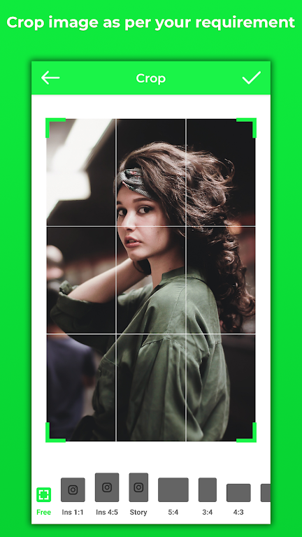 WhatsyCrop: DP Photo Editor Ảnh chụp màn hình 1