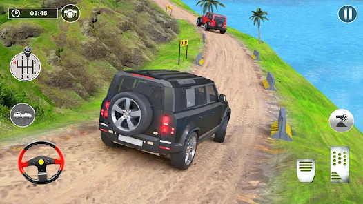 Offroad Car Parking: Car Games スクリーンショット 2