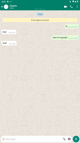 Fake Chat Maker Screenshot 0