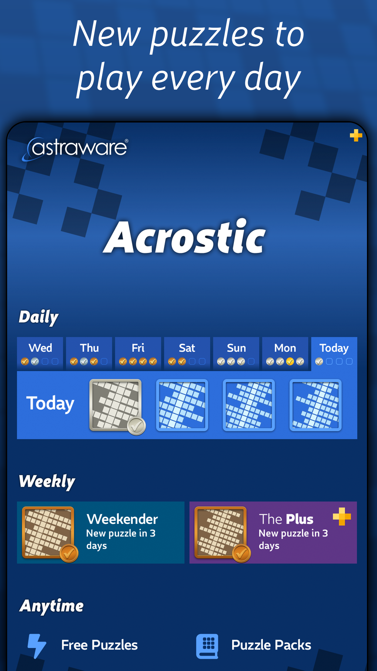 Astraware Acrostic Screenshot 3