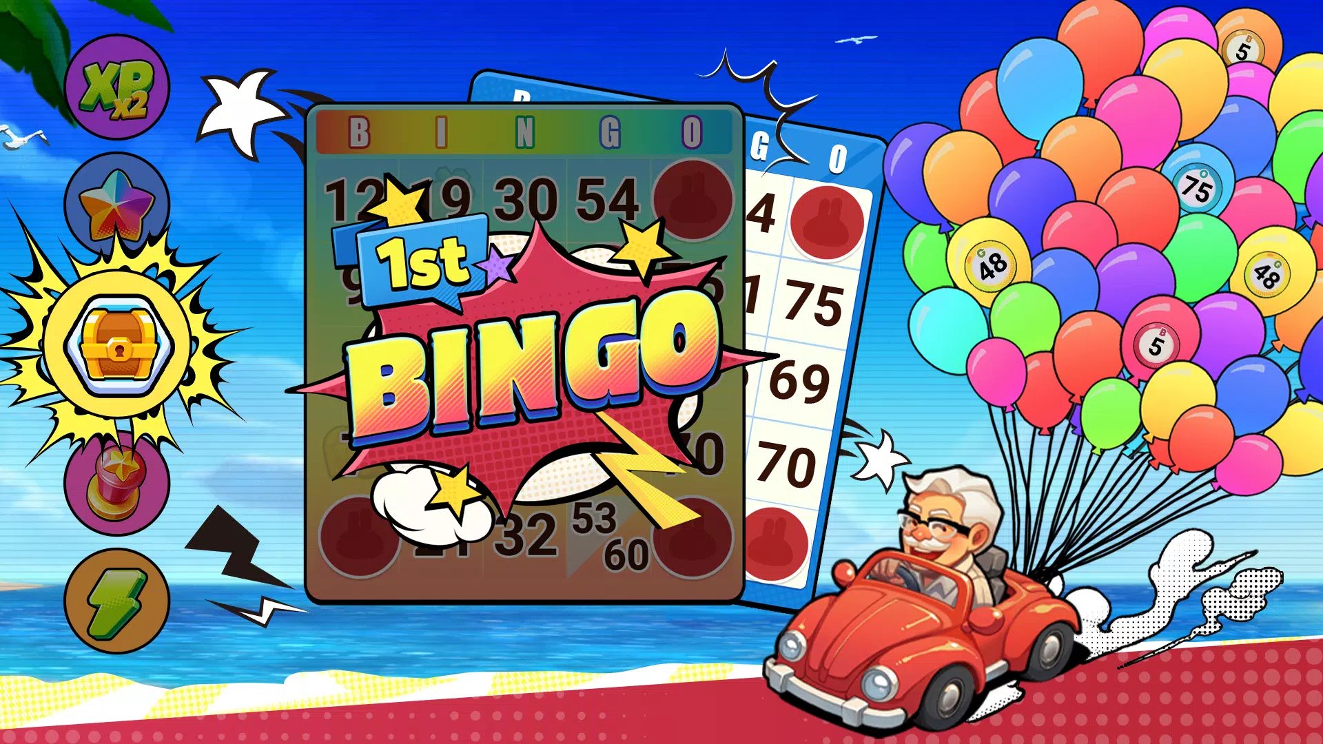 Bingo Up: Love Adventure Bingo Schermafbeelding 0