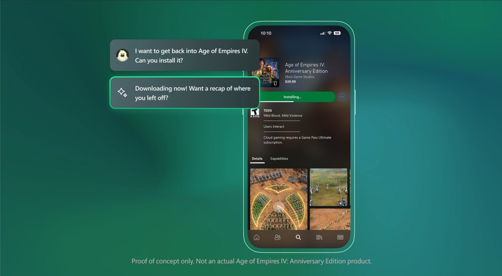 Copilot AI與Xbox應用程序和遊戲集成