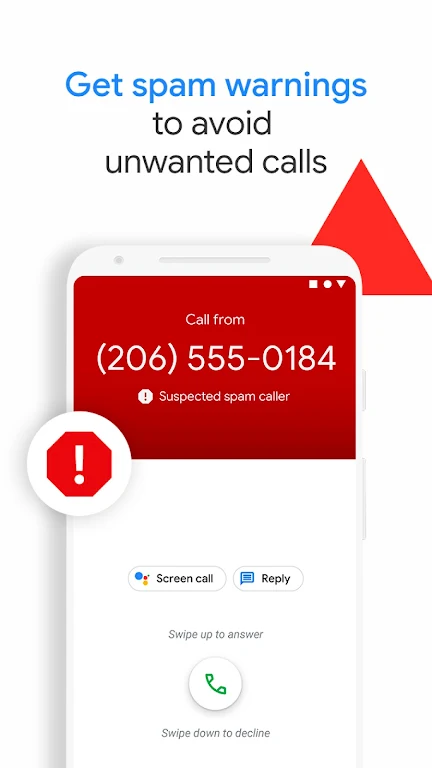 Google の電話アプリ - 発信者番号と迷惑電話対策 スクリーンショット 0