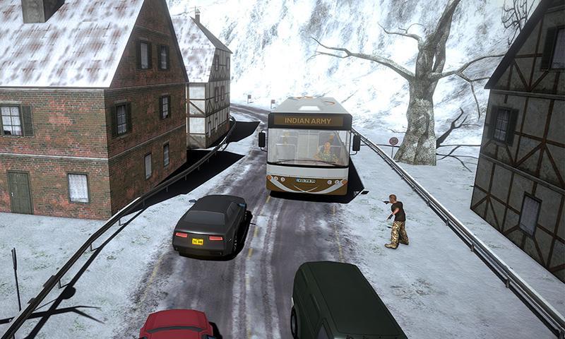 Army Bus Driving Simulator ภาพหน้าจอ 3