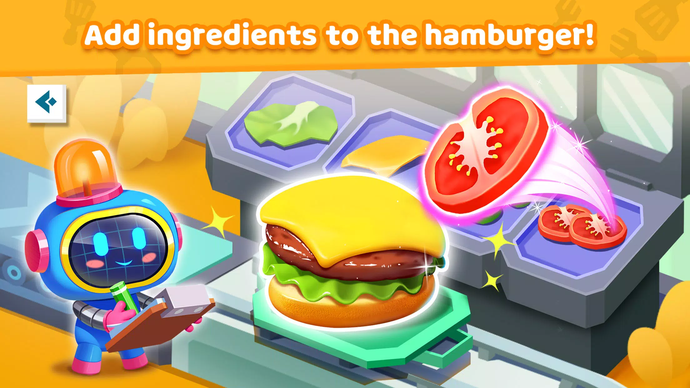 Little Panda's Fast Food Cook Screenshot 1