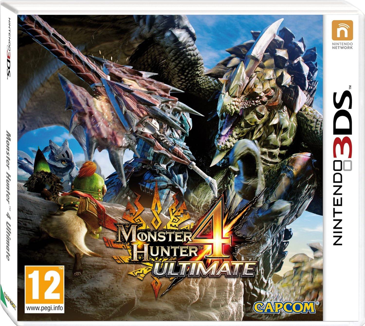 Monster Hunter 4 dilancarkan secara eksklusif pada Nintendo 3DS pada tahun 2013. Ultimate dilancarkan setahun kemudian.