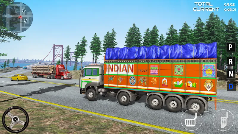 Indian Driver Cargo Truck Game Capture d'écran 1