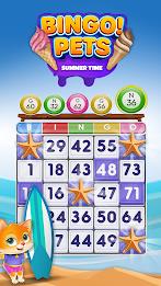 Bingo Pets: Summer bingo game स्क्रीनशॉट 0