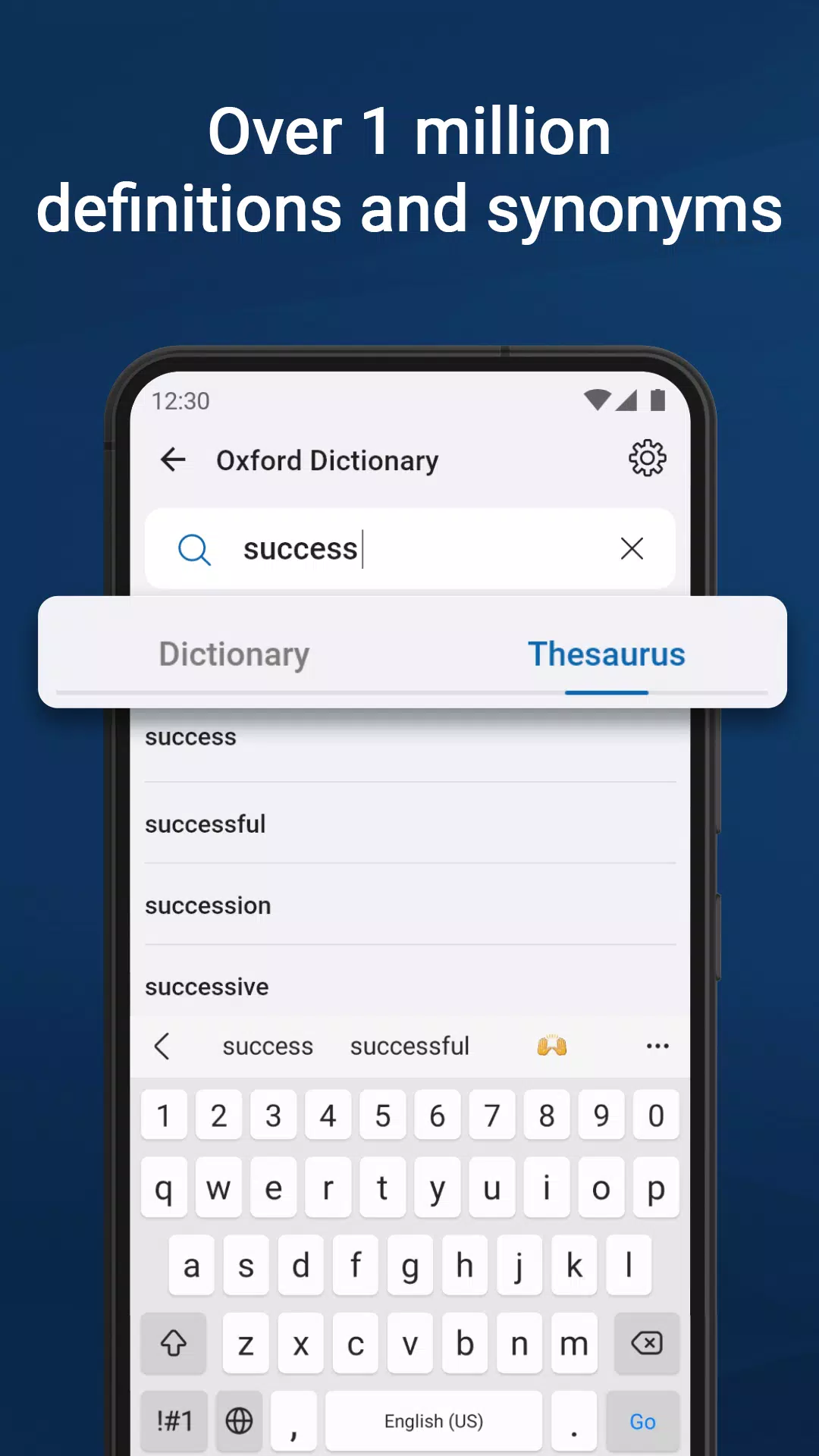 Oxford Dictionary & Thesaurus Captura de pantalla 2