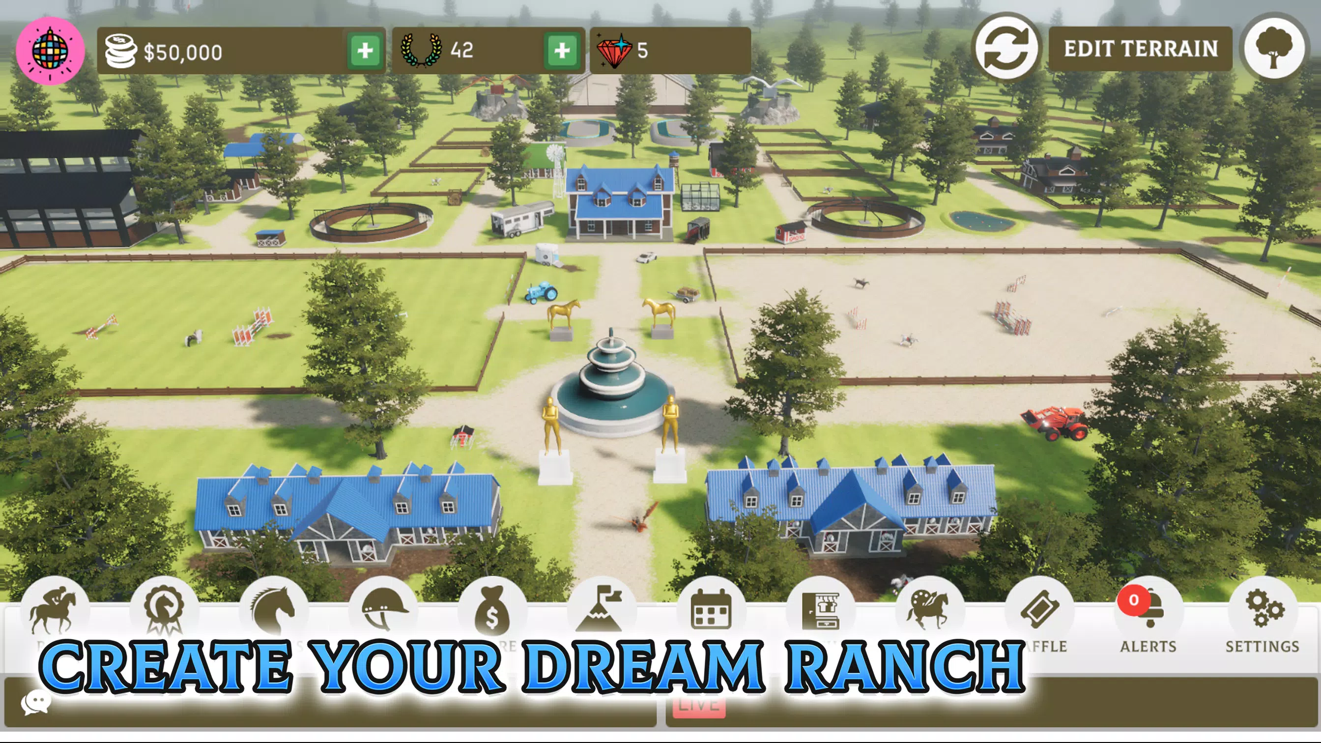 Horse Academy - Equestrian MMO Screenshot 0