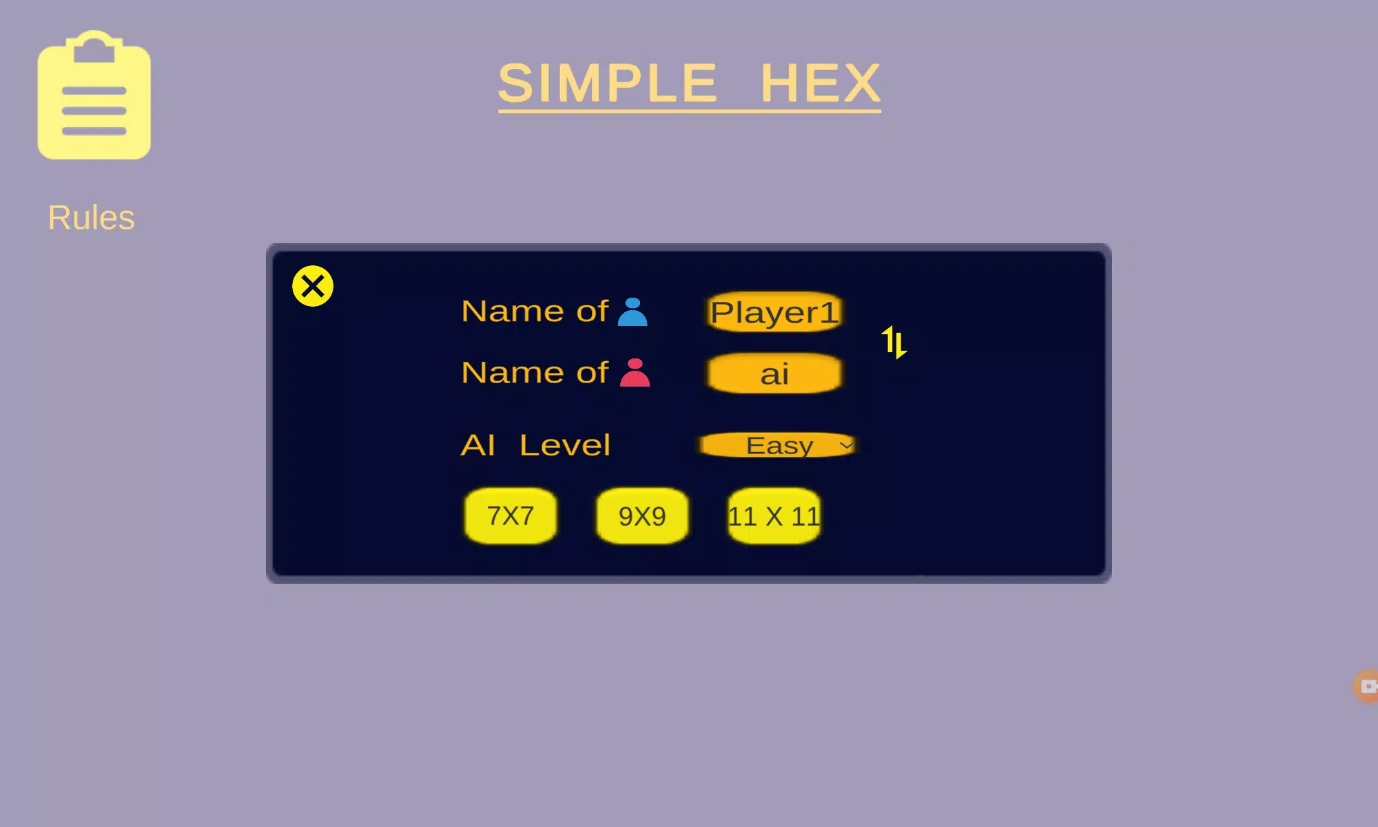 Simple Hex Ảnh chụp màn hình 1