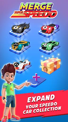 Merge Super Speedo - Kicko Car Tycoon ဖန်သားပြင်ဓာတ်ပုံ 3