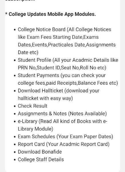 Easy College Updates Screenshot 3