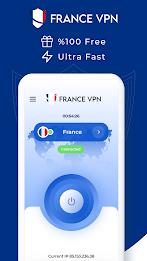 VPN France - Get France IP 스크린샷 0