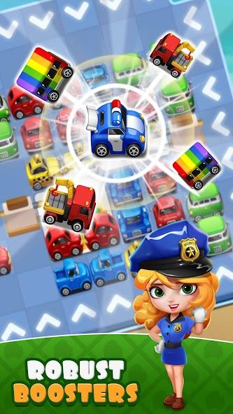 Traffic Jam Cars Puzzle Match3 Mod ภาพหน้าจอ 3