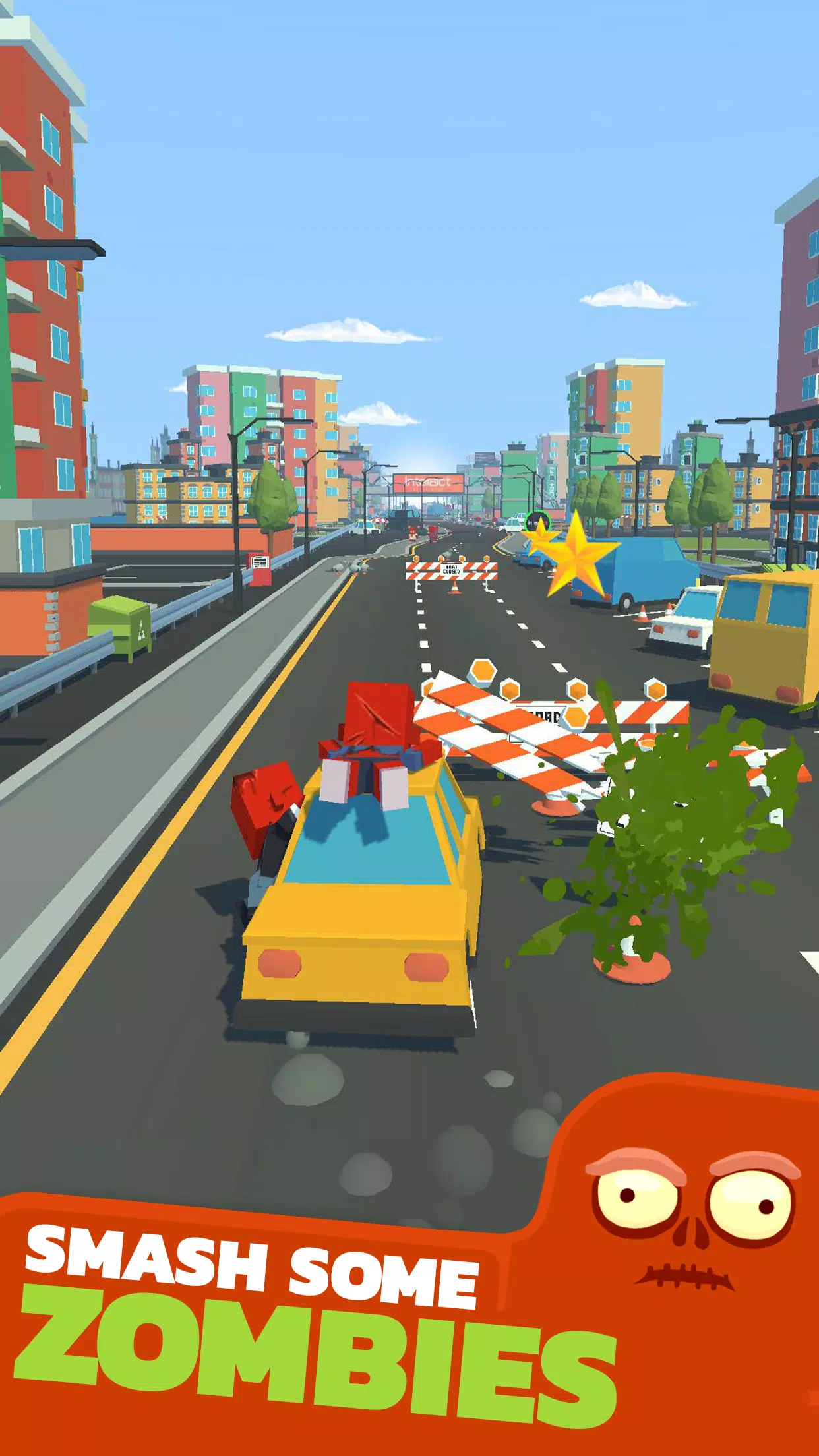 Zombie Road Rush Ảnh chụp màn hình 1