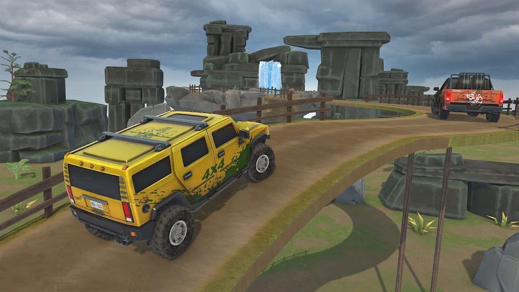 Mountain Hill Offroad Parking 螢幕截圖 1
