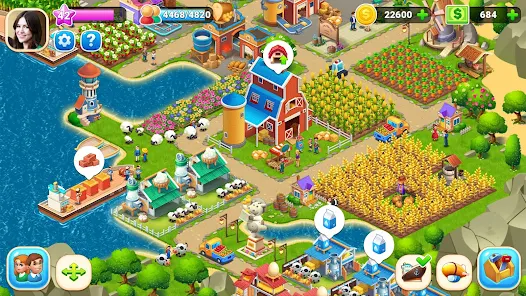 Farm City: Farming & Building Скриншот 1