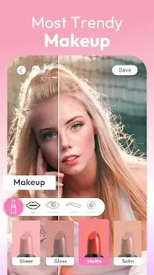 YouCam Makeup - Selfie Editor Schermafbeelding 0