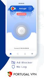 VPN Portugal - Get Portugal IP Screenshot 1