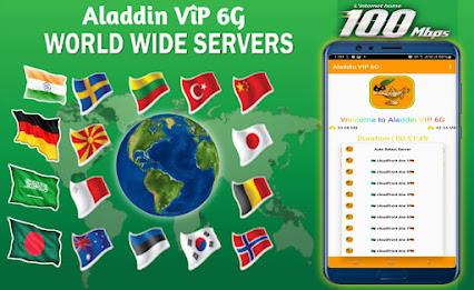 Aladdin VIP 6G-Secure Fast VPN Screenshot 3