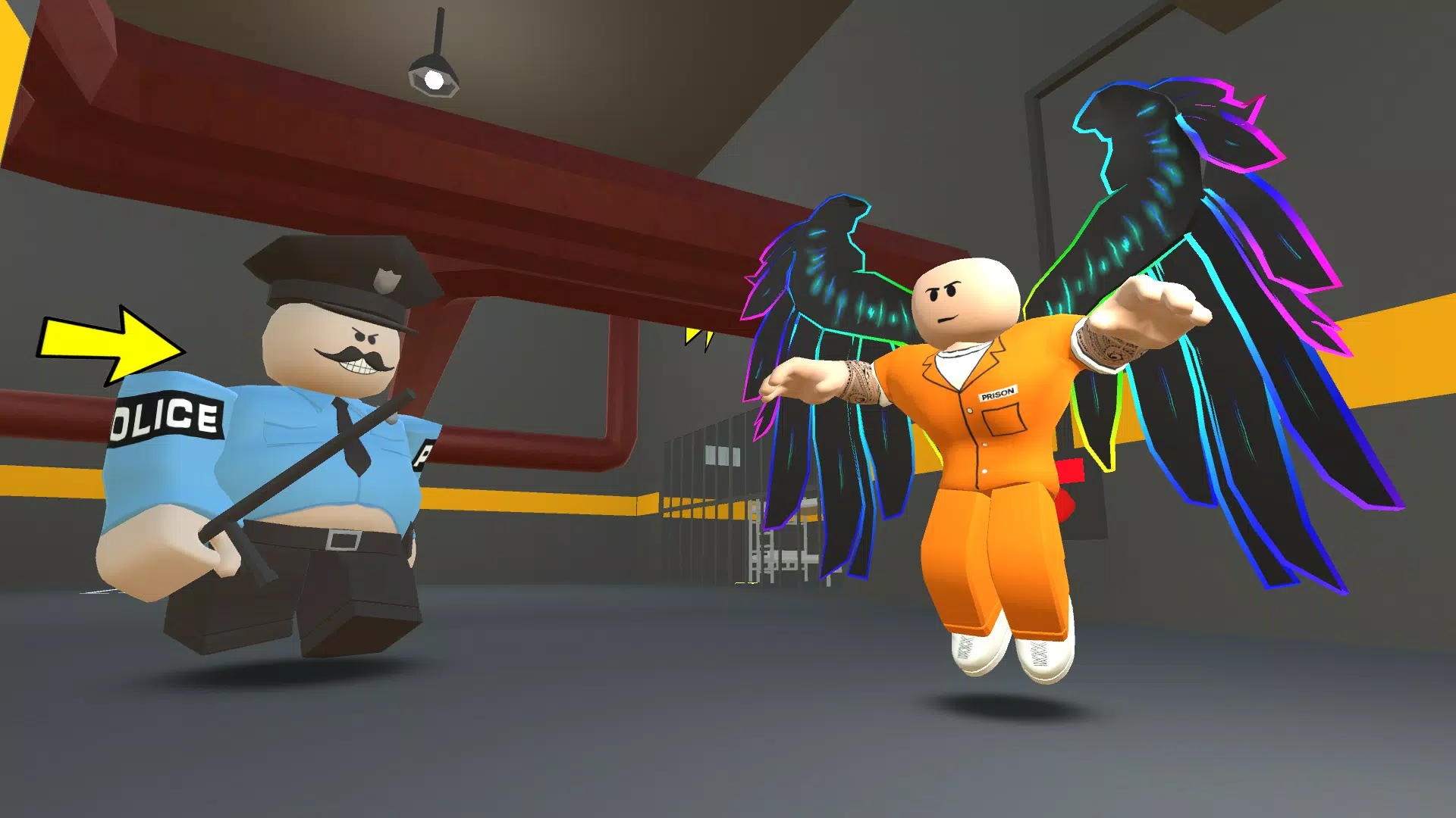 Obby Prison Escape from Barry Capture d'écran 0